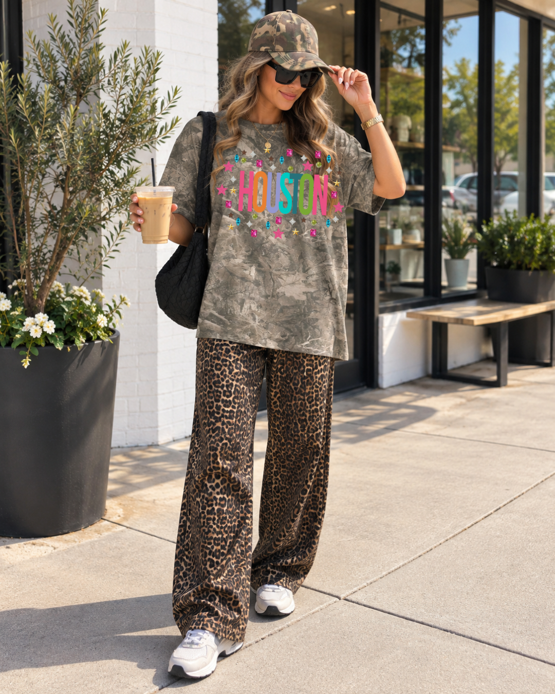 BADAZZLED HOUSTON TEE