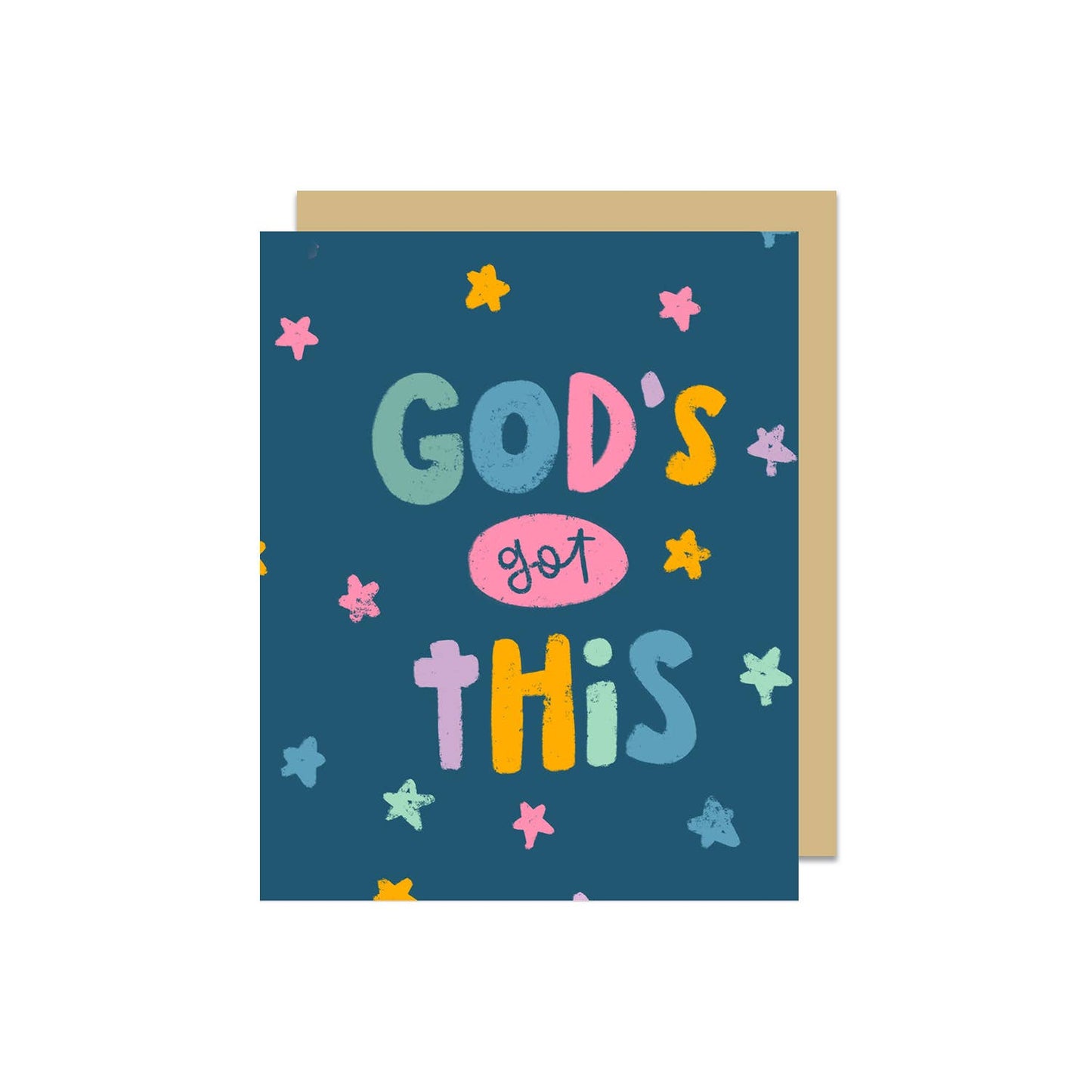 God's Got This (blue) Greeting Card
