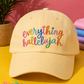 Everything Hallelujah Cap🌈✨