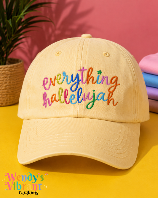 Everything Hallelujah Cap🌈✨
