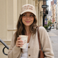 Coffee & Jesus Embroidered Corduroy Rope Trucker Hat