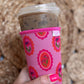 Iced Coffee Sleeve - Vintage Floral Portrait