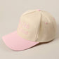 Pretty Girls Love Jesus Embroidery Trucker Hat