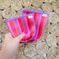 Iced Coffee Sleeve - Sunset Stripe