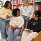 BOOKWORM CREWNECK 📚🐛🌈