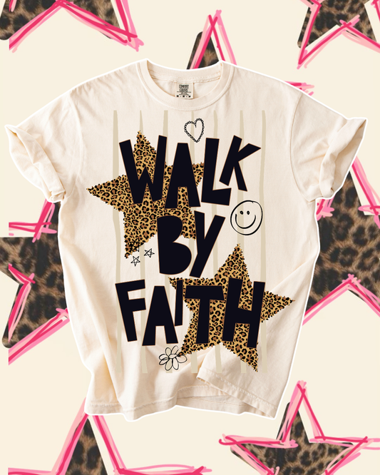 Walk by FAITH leopard TEE ⭐️🐆