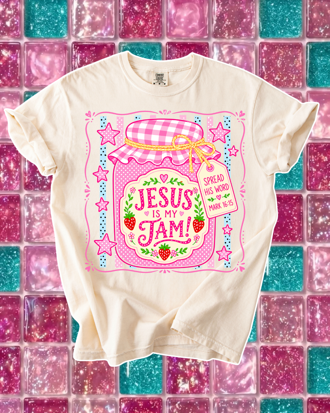 JESUS IS MY JAM 🍓💗TEE