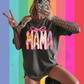 MAMA RETRO TEE 🌈🪩💗