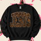 JESUS LEOPARD SWEATER 🐆⭐️