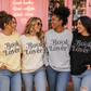 BOOK LOVERS CREWNECK 🐆✨