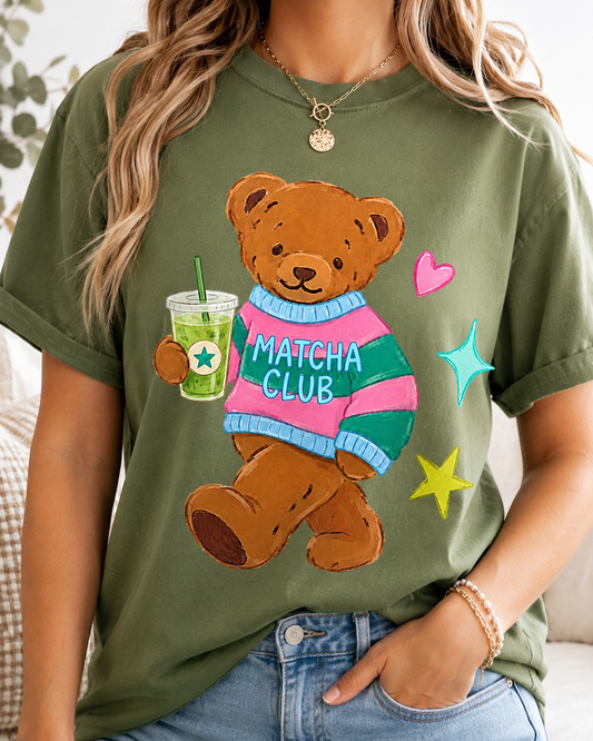 MATCHA Bear TEE