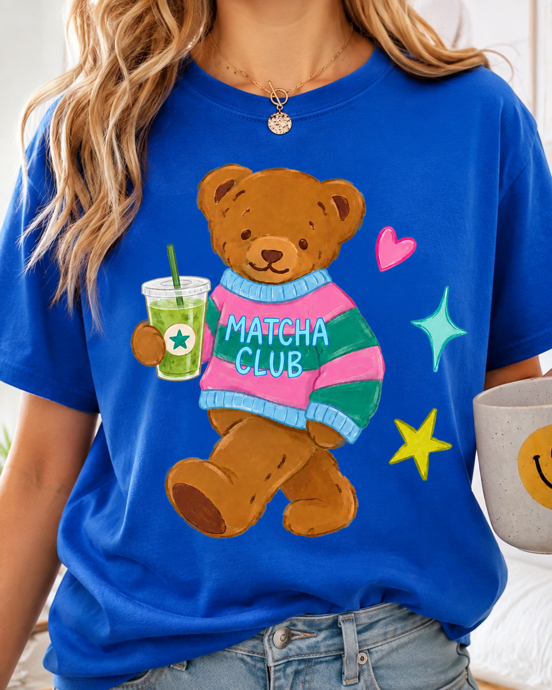 MATCHA Bear TEE