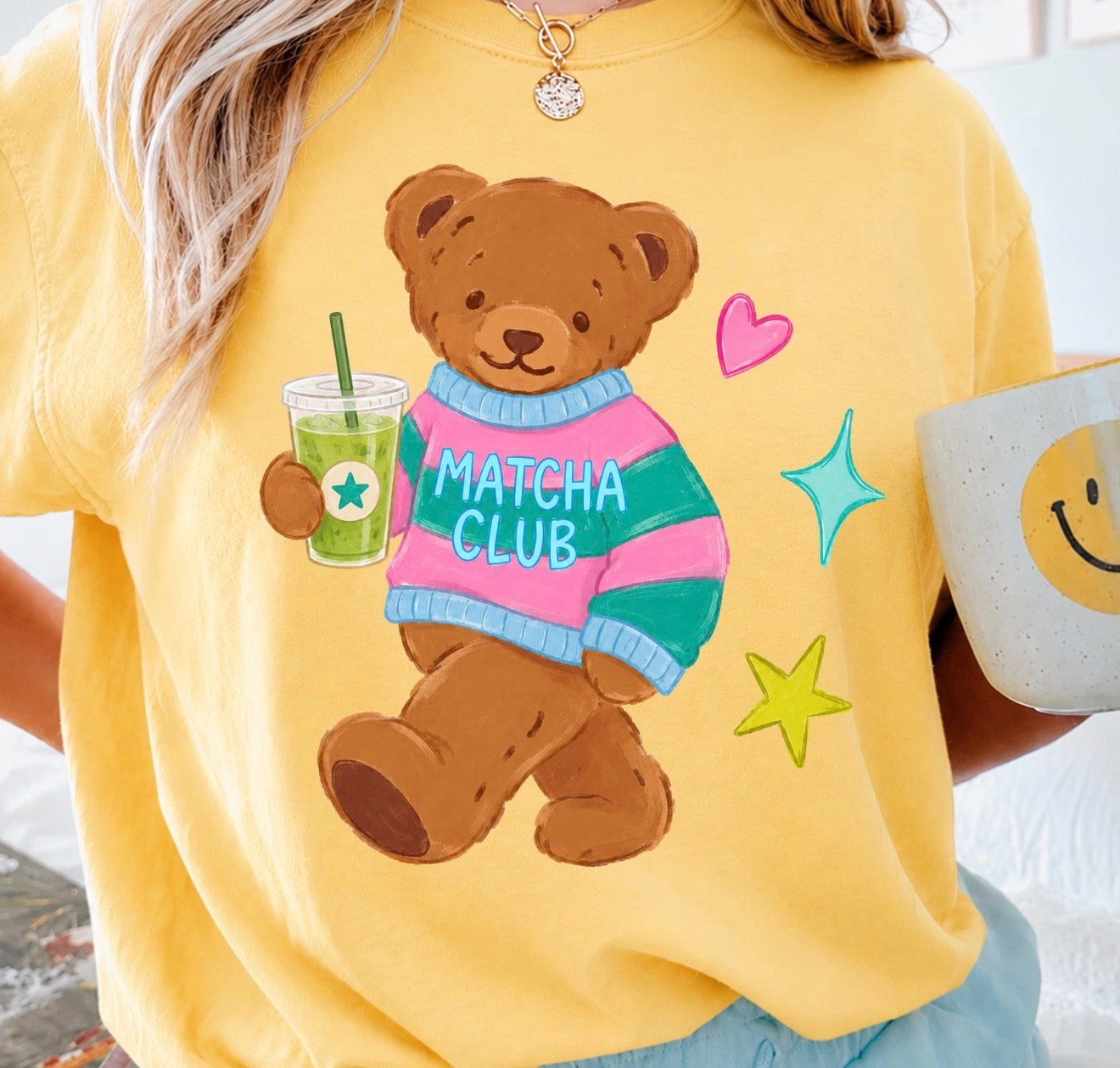 MATCHA Bear TEE
