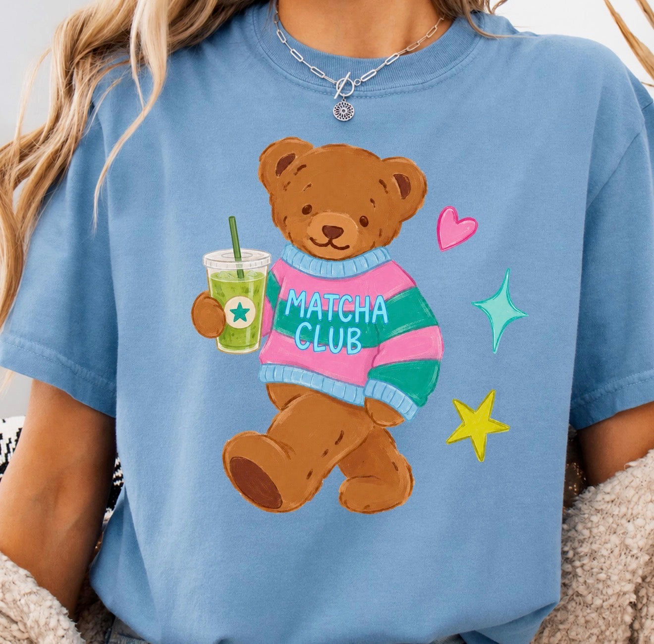 MATCHA Bear TEE