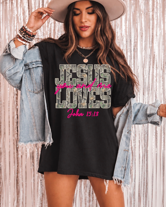 JESUS LOVES Tee