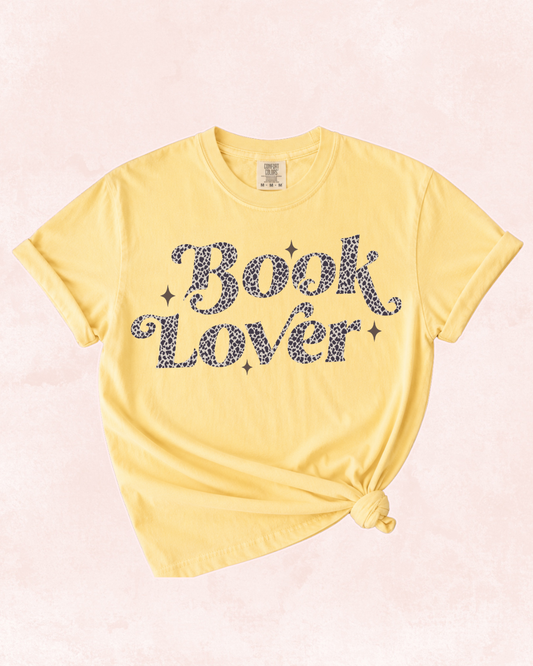 Book Lover Tee 🐆📚✨