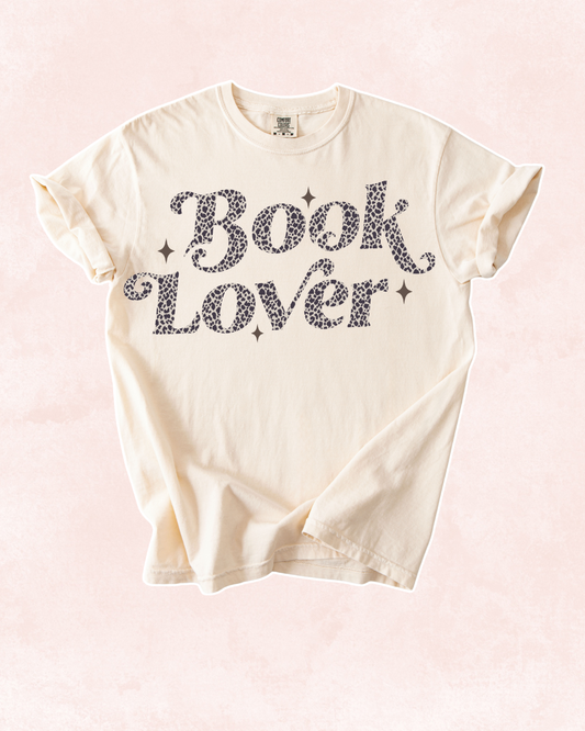 Book Lover Tee 🐆📚✨