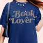 Book Lover Tee 🐆📚✨