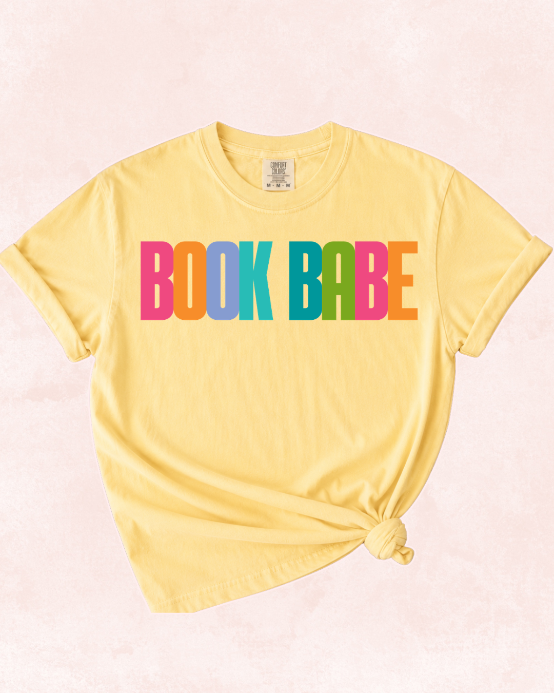 BOOK BABE COLORFUL TEE 🌈💖
