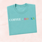COFFEE + BOOKS Tee 📚🌈✨
