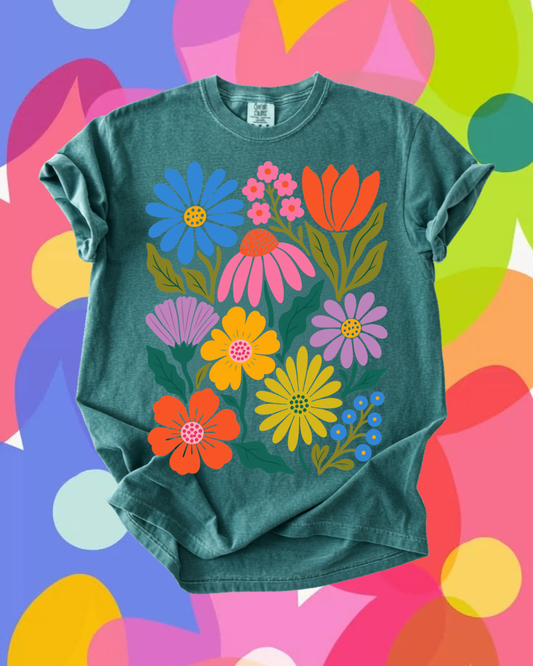 Bloom Where You’re Planted Tee🌼🌷
