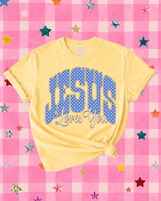 JESUS Polk-A-Dot Tee