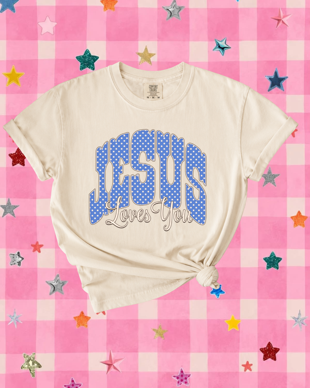 JESUS Polk-A-Dot Tee