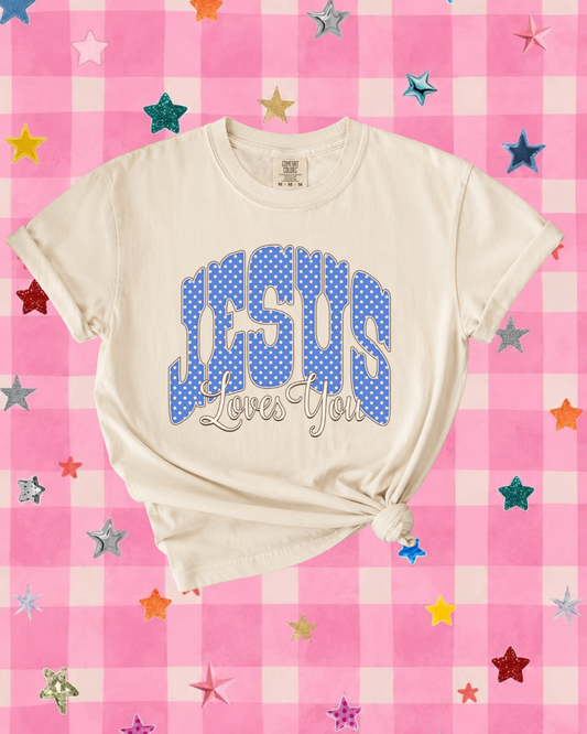 JESUS Polk-A-Dot Tee