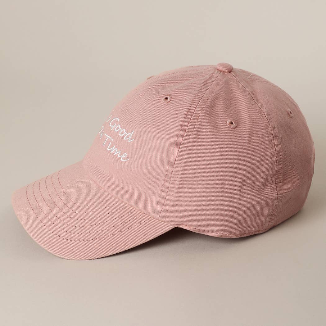 God is Good All The Time Embroidery Baseball Cap