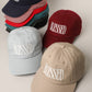 BLESSED Lettering Embroidery Baseball Cap