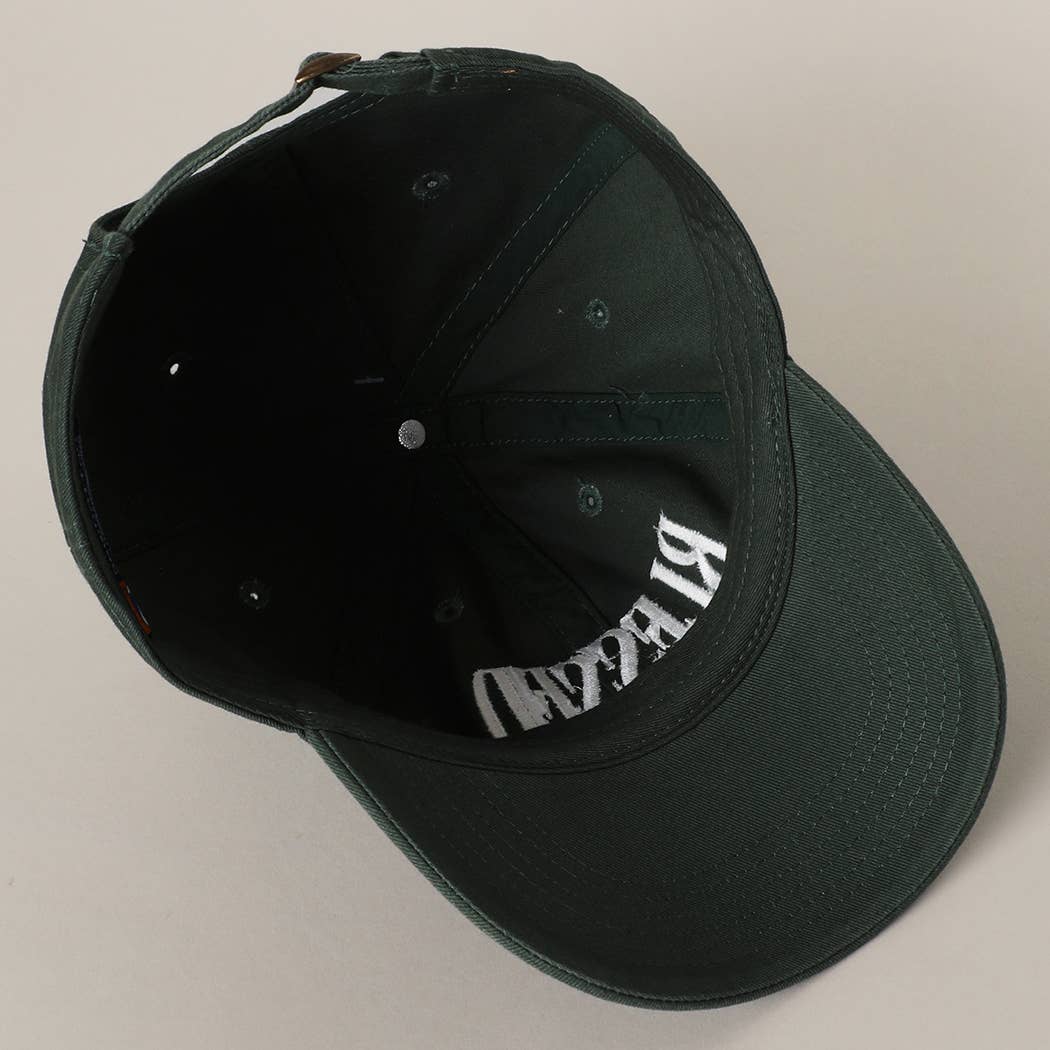 BLESSED Lettering Embroidery Baseball Cap