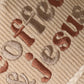 Coffee & Jesus Embroidered Corduroy Rope Trucker Hat